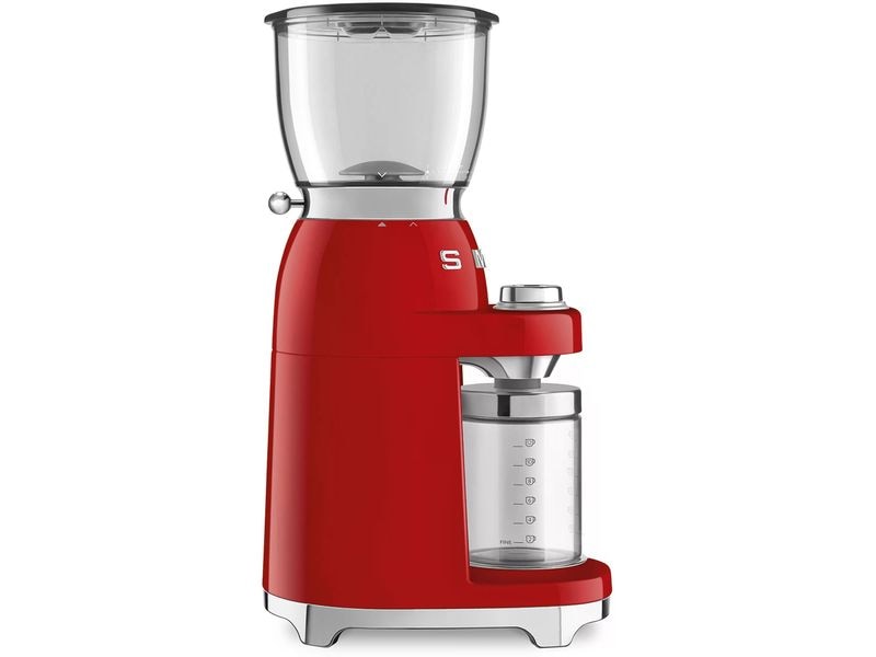 SMEG Kaffeemühle 50's Style CGF11RDEU Rot