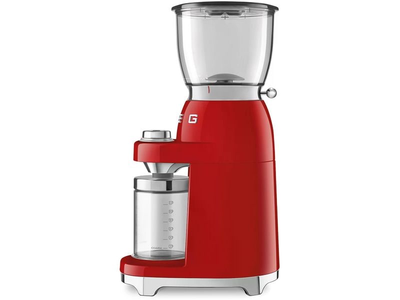 SMEG Kaffeemühle 50's Style CGF11RDEU Rot