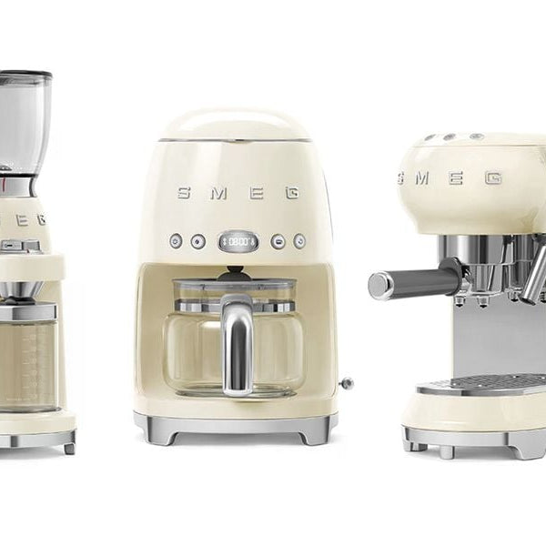 SMEG Kaffeemühle 50's Style CGF11CREU Crème