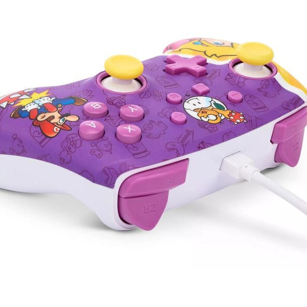 Power A Enhanced Wired Controller Princess Peach Battle