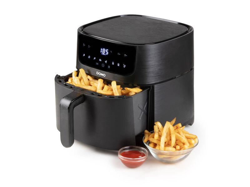 Domo Heissluft-Fritteuse DO539FR 1.5 kg, Schwarz