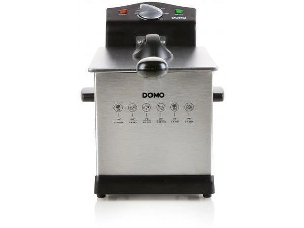 Domo Fritteuse DO514FR 3 l, Silber