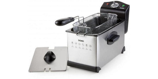 Domo Fritteuse DO514FR 3 l, Silber