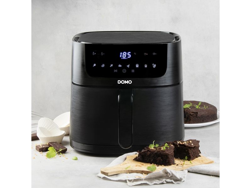 Domo Heissluft-Fritteuse DO539FR 1.5 kg, Schwarz
