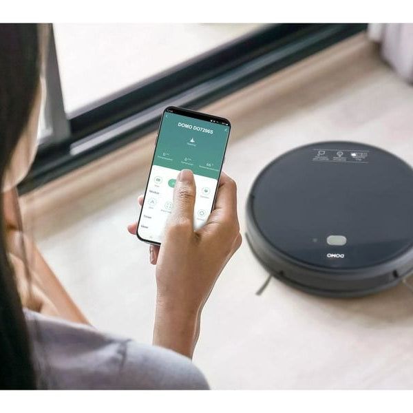 Domo Saug- und Wischroboter DO7296S Schwarz
