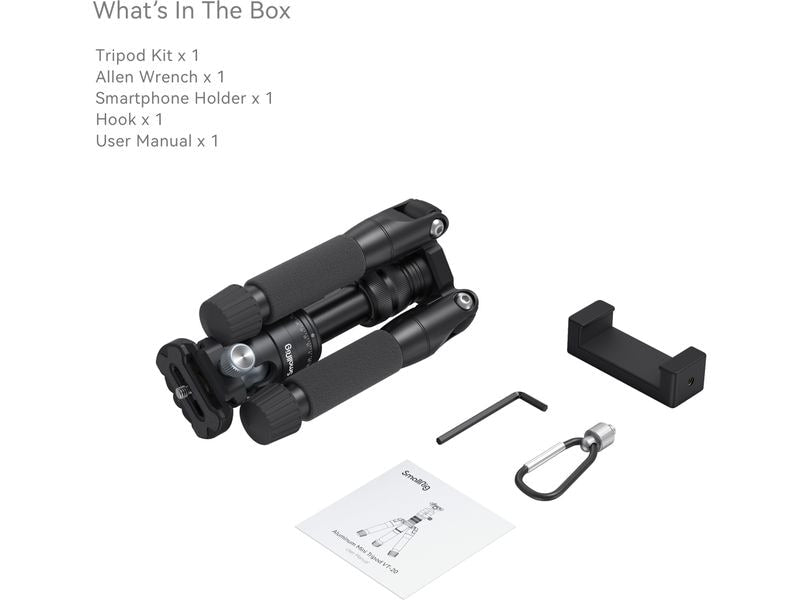 Smallrig Stativ VT-20