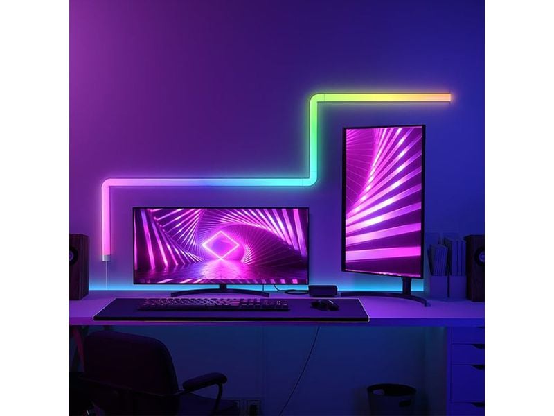 Govee Wandleuchte Glide, 6+1, 1.8 m, RGBIC