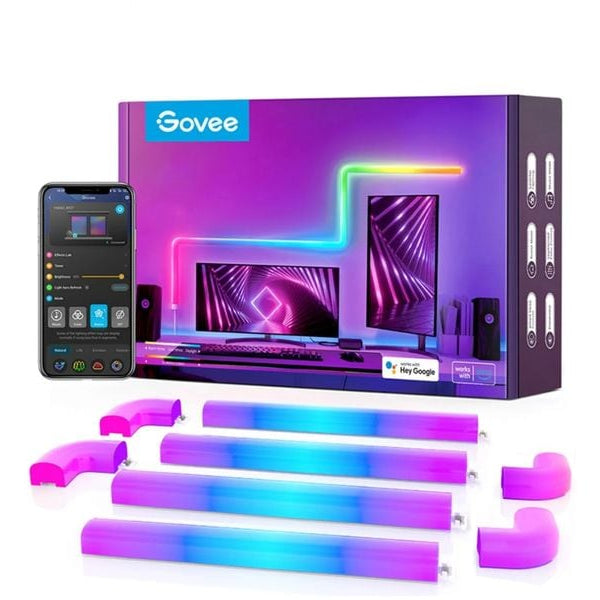 Govee Wandleuchte Glide, 6+1, 1.8 m, RGBIC