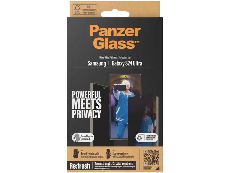 Panzerglass Displayschutz Ultra Wide Fit Privacy Galaxy S24 Ultra