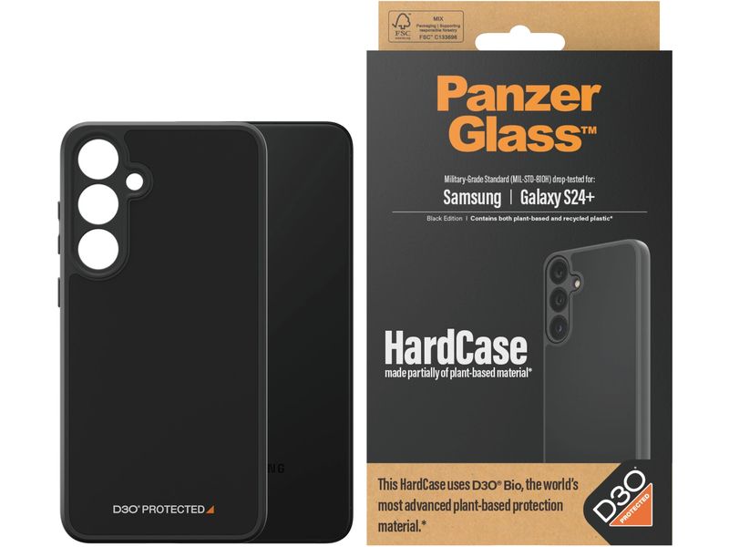 Panzerglass Back Cover HardCase D3O Galaxy S24+ Black