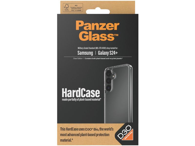 Panzerglass Back Cover HardCase D3O Galaxy S24+ Transparent