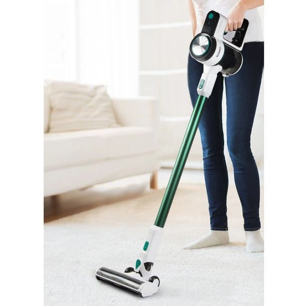 Domo Akku-Hand- und Stielsauger DO241SV Grün/Schwarz/Weiss