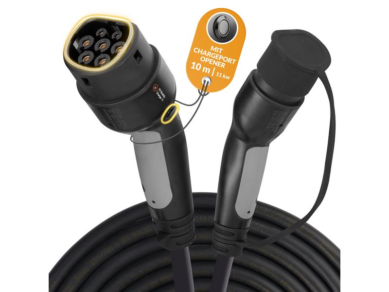 EV Buddy Ladekabel Charge 11 Tesla Edition Typ 2 11 kW, 10 m