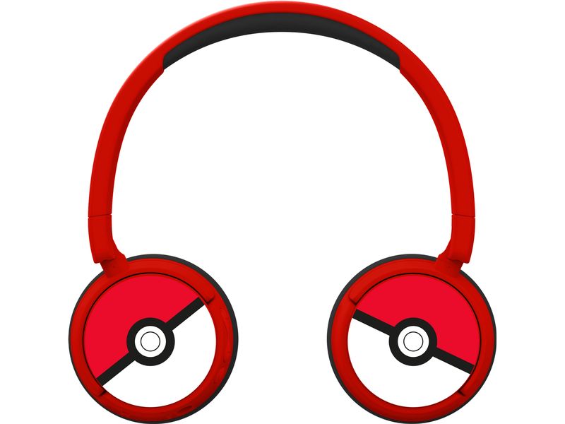 OTL On-Ear-Kopfhörer Pokémon Poké ball Rot; Weiss