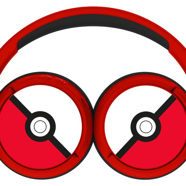 OTL On-Ear-Kopfhörer Pokémon Poké ball Rot; Weiss