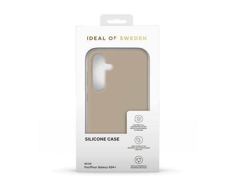 Ideal of Sweden Back Cover Silicone Galaxy S24+ Beige