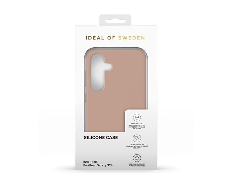 Ideal of Sweden Back Cover Silicone Galaxy S24 Pink