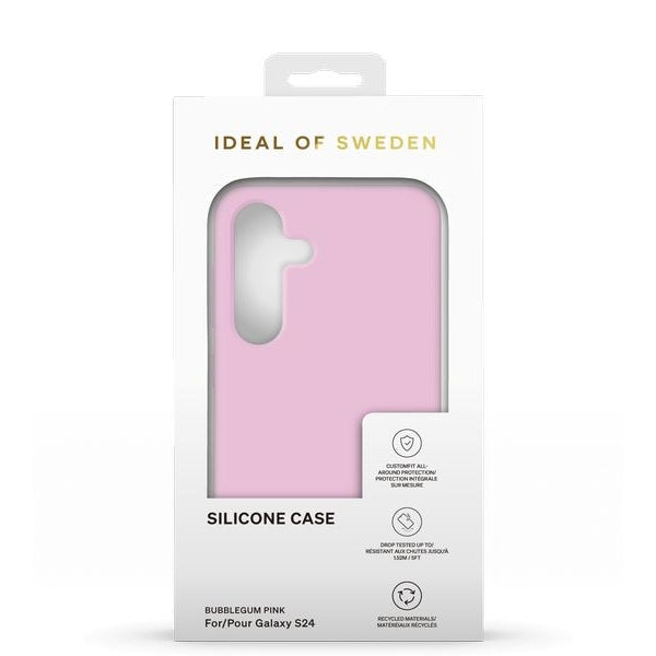 Ideal of Sweden Back Cover Silicone Galaxy S24 Bubblegum