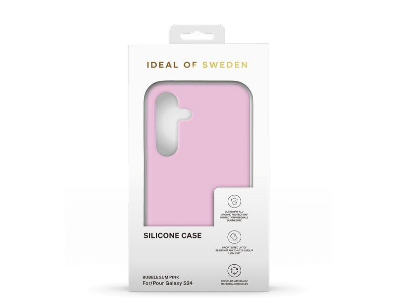 Ideal of Sweden Back Cover Silicone Galaxy S24 Bubblegum