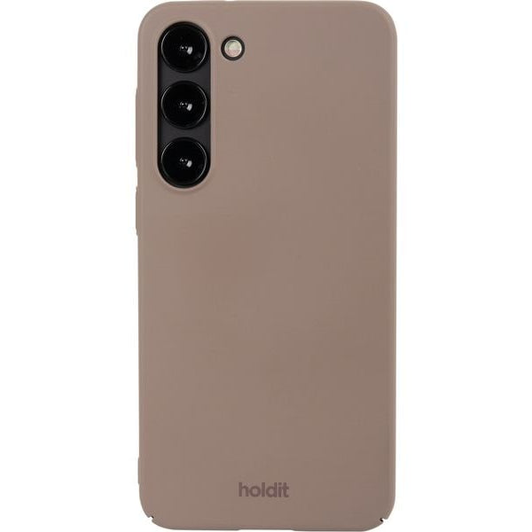 Holdit Back Cover Silicone Galaxy S24 Braun