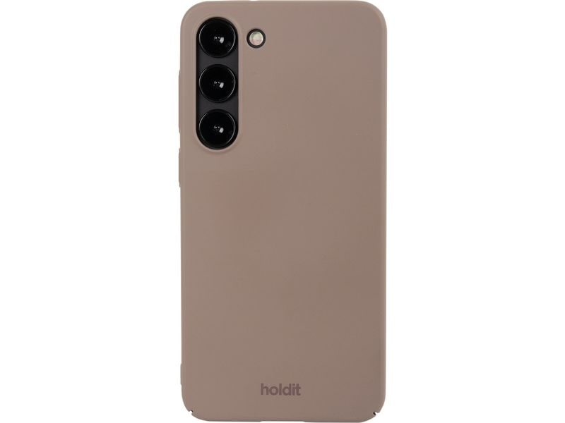 Holdit Back Cover Silicone Galaxy S24 Braun