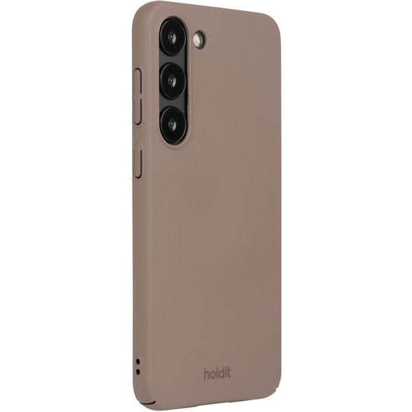 Holdit Back Cover Silicone Galaxy S24 Braun