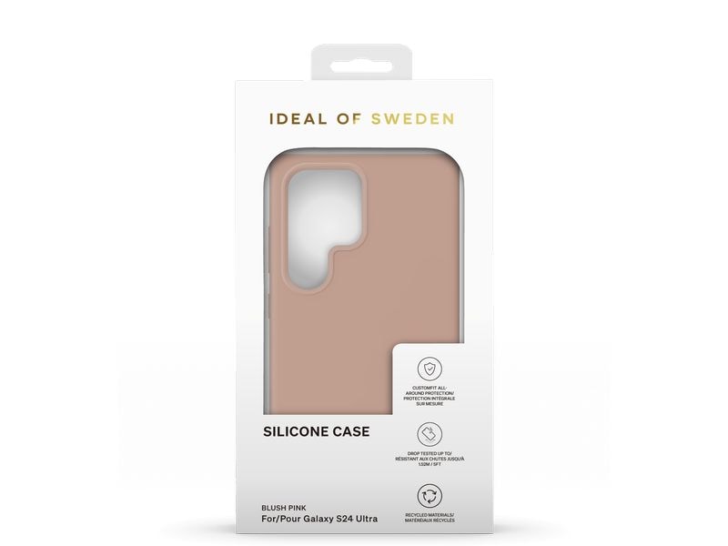 Ideal of Sweden Back Cover Silicone Galaxy S24 Ultra Pink
