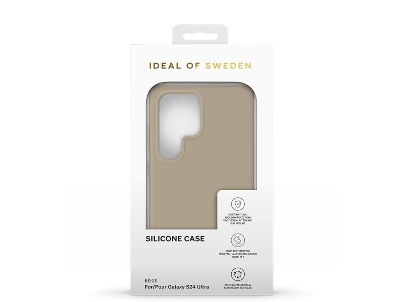 Ideal of Sweden Back Cover Silicone Galaxy S24 Ultra Beige