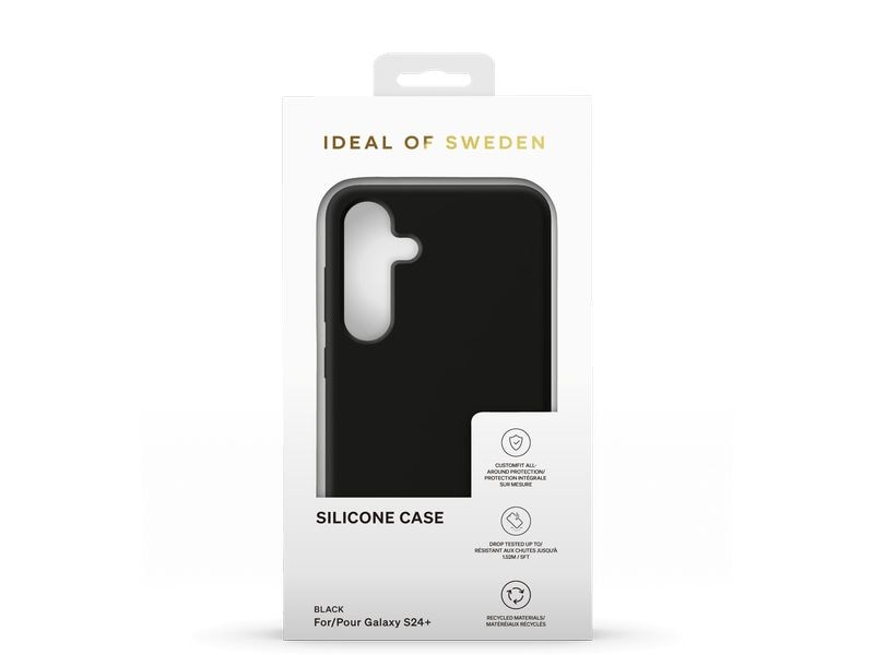 Ideal of Sweden Back Cover Silicone Galaxy S24+ Schwarz