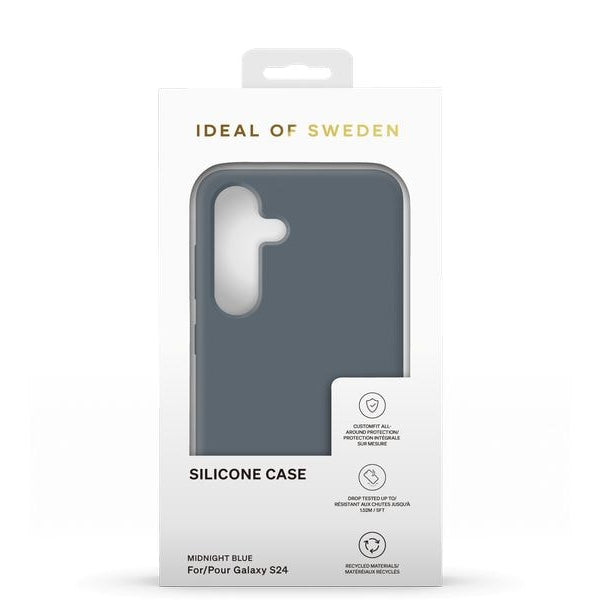 Ideal of Sweden Back Cover Silicone Galaxy S24 Blau