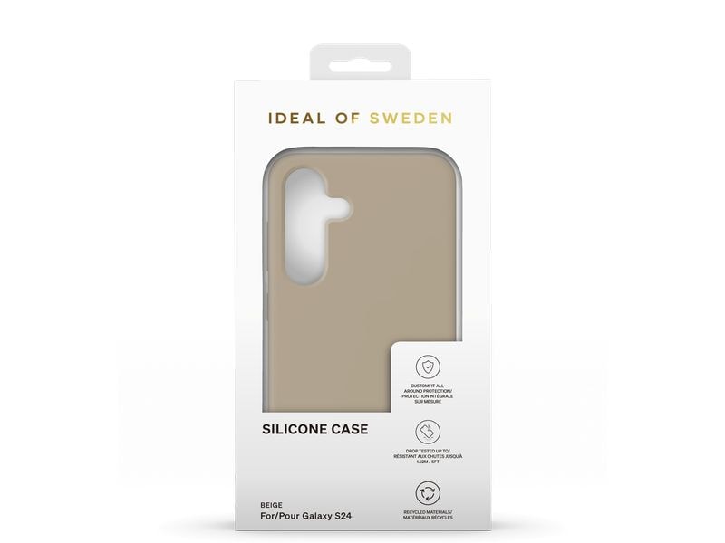 Ideal of Sweden Back Cover Silicone Galaxy S24 Beige