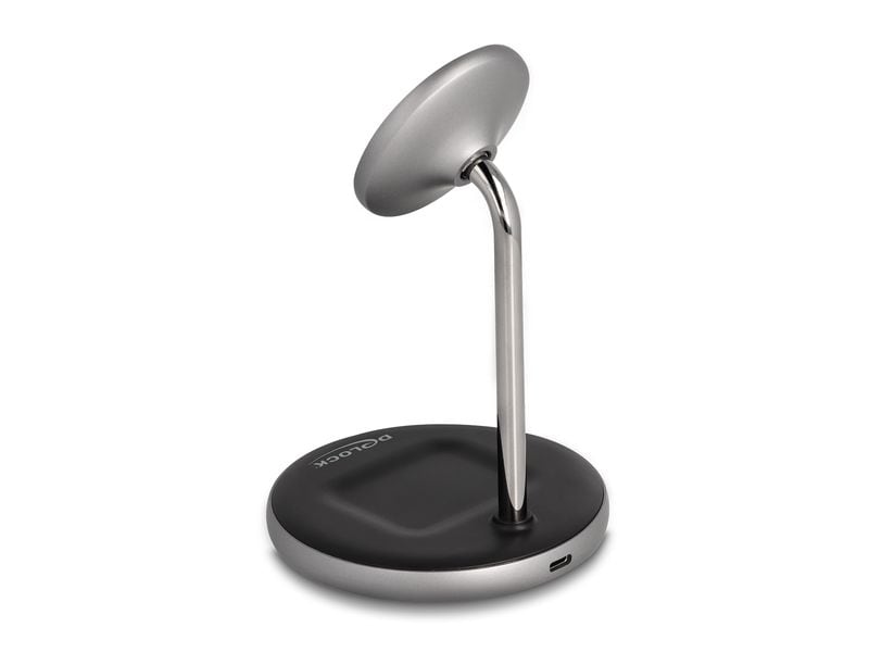 Delock Wireless Charger 2 in 1 mit 5 W / 7.5 W / 10 W / 15 W – Qi