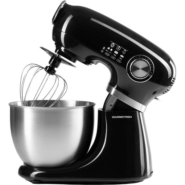 GOURMETmaxx Küchenmaschine Schwarz