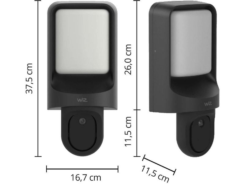 WiZ Outdoor Camera mit WiFi Einzelpack