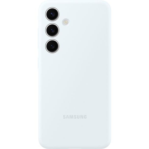 Samsung Back Cover Silicone Galaxy S24 Weiss