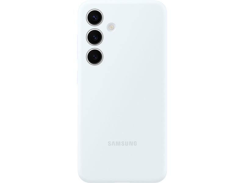 Samsung Back Cover Silicone Galaxy S24 Weiss