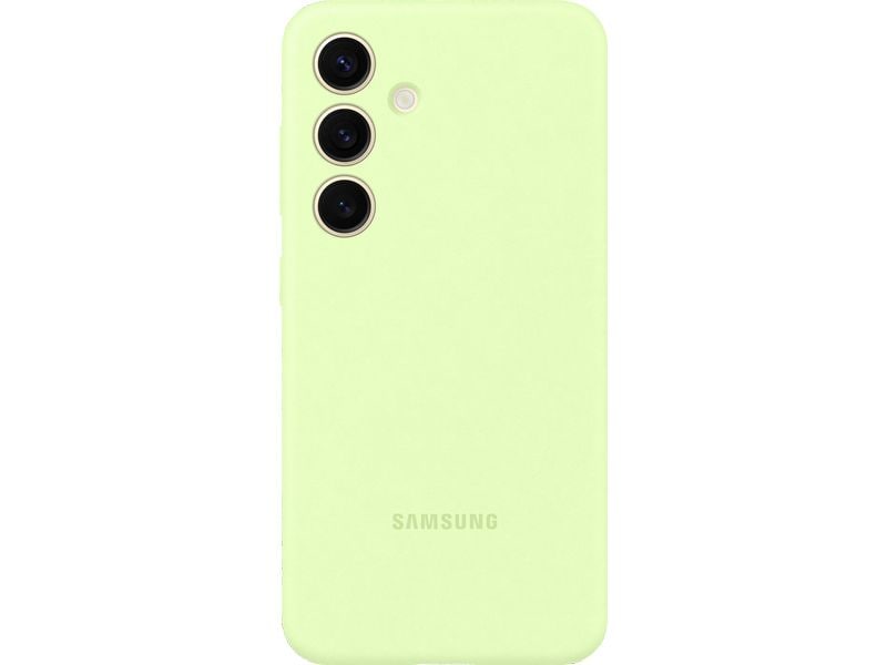 Samsung Back Cover Silicone Galaxy S24 Grün