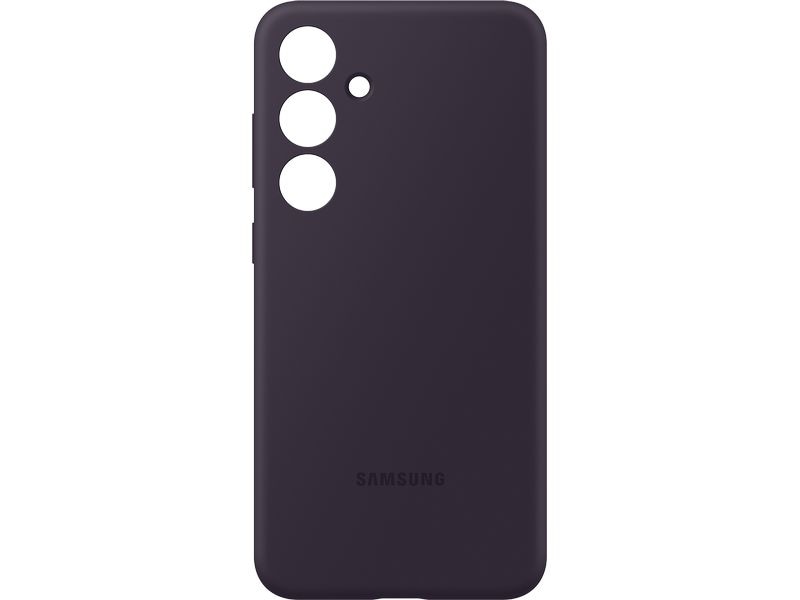 Samsung Back Cover Silicone Galaxy S24+ Dunkelviolett