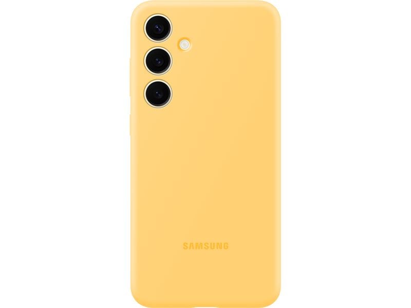 Samsung Back Cover Silicone Galaxy S24+ Gelb