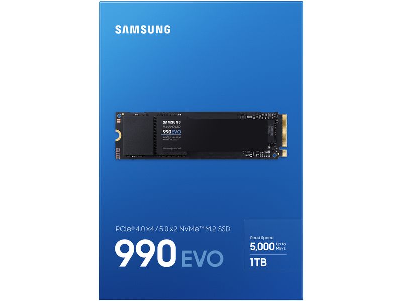 Samsung SSD 990 EVO M.2 2280 NVMe 1000 GB