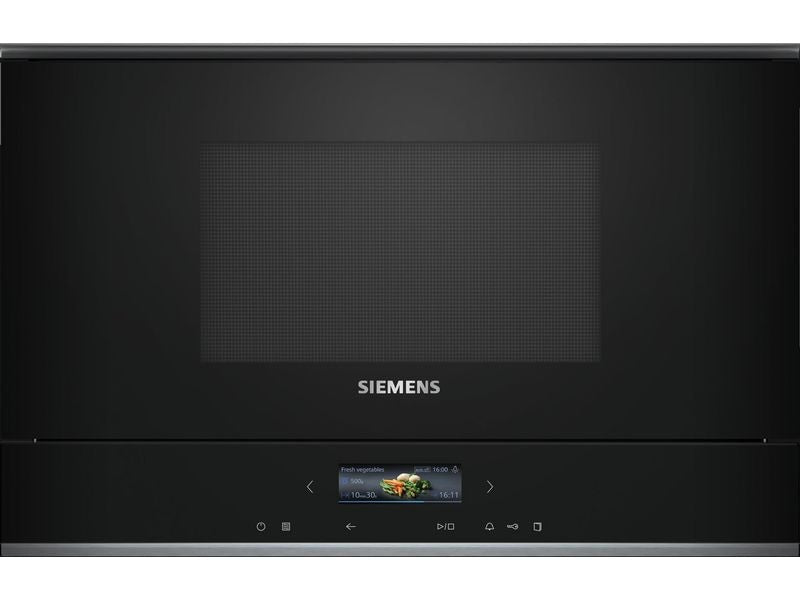 Siemens Einbaumikrowelle iQ700 BE732L1B1C Schwarz