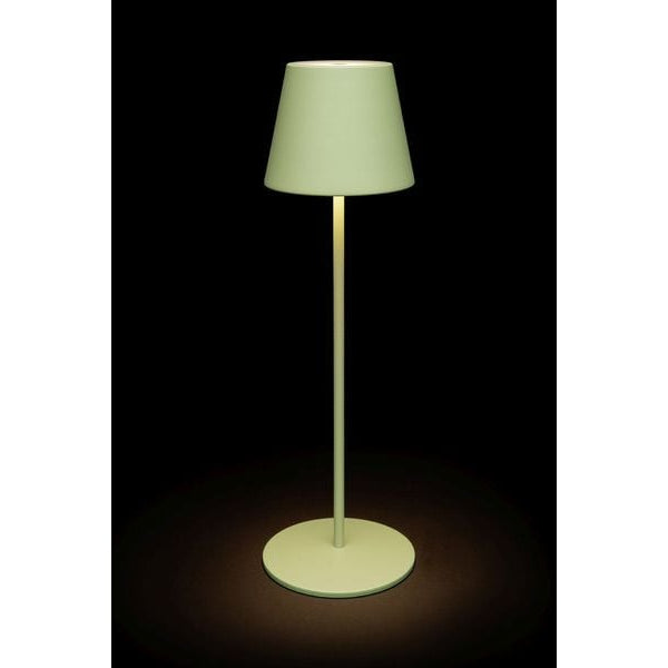 STT Tischleuchte Motion USB Luna, 23 LEDs, Ø 12x38cm, Light Mint