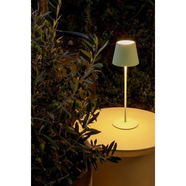 STT Tischleuchte Motion USB Luna, 23 LEDs, Ø 12x38cm, Light Mint