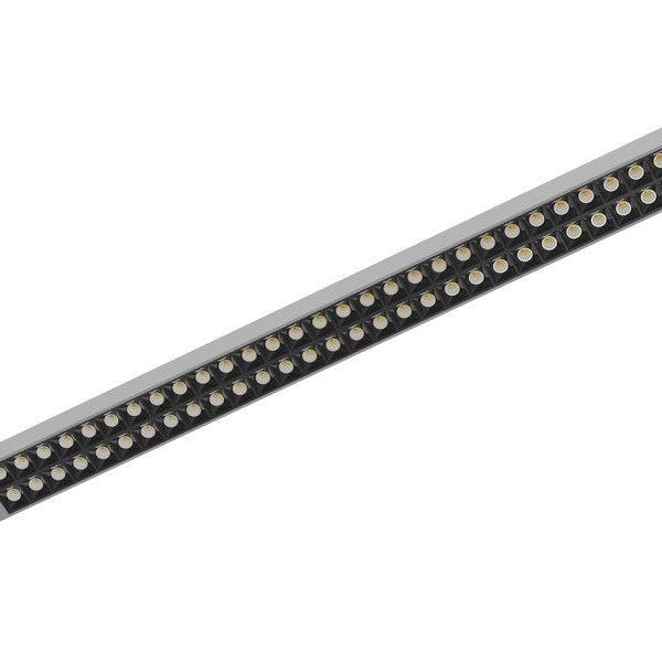 Hybriqs Bürostehleuchte Hybrid Light Four HCL, Silber