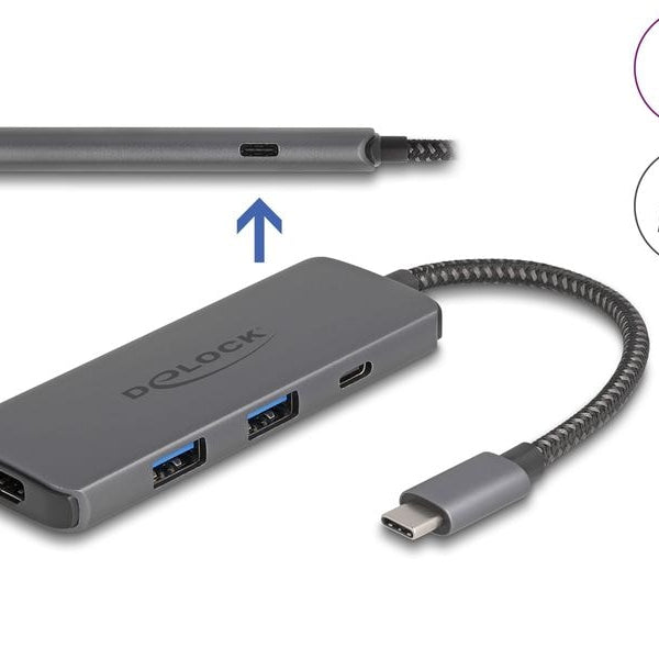 Delock Dockingstation USB-C 8K – HDMI/USB/PD 3.0 100W