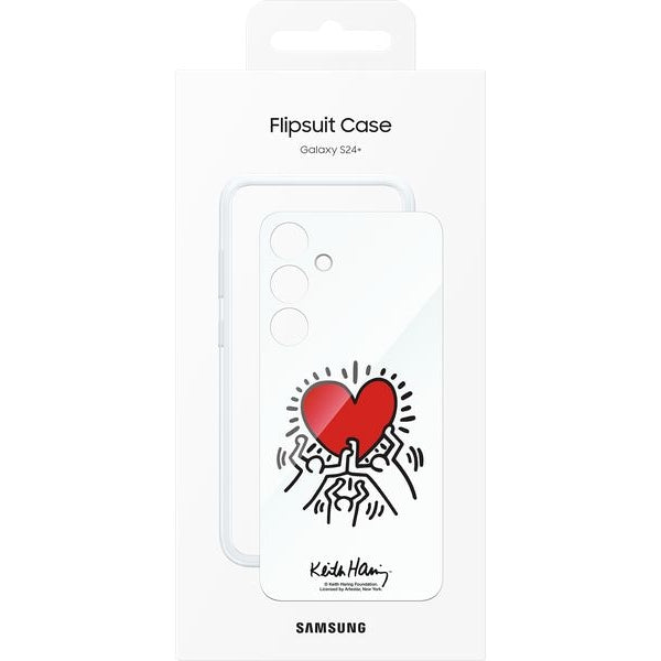 Samsung Back Cover Flipsuit Case Galaxy S24+ Weiss