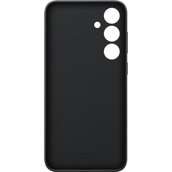 Samsung Back Cover Vegan Leather Galaxy S24+ Schwarz