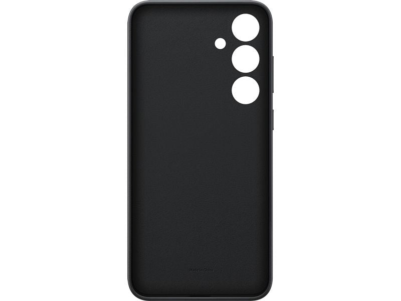 Samsung Back Cover Vegan Leather Galaxy S24+ Schwarz