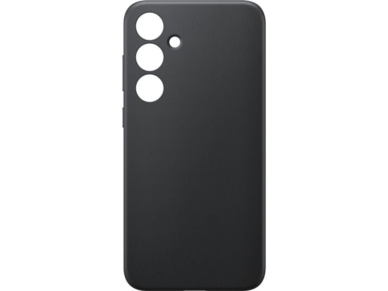 Samsung Back Cover Vegan Leather Galaxy S24+ Schwarz