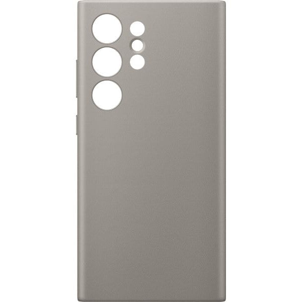 Samsung Back Cover Vegan Leather Galaxy S24 Ultra Taupe